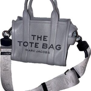 Marc Jacobs The Tote Bag Gray with Strap